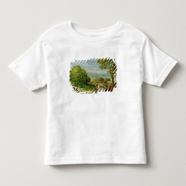 Camiseta De Bebé El bautismo del eunuco etíope (Anverso)