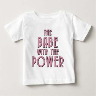 Camiseta De Bebé El bebé con el poder