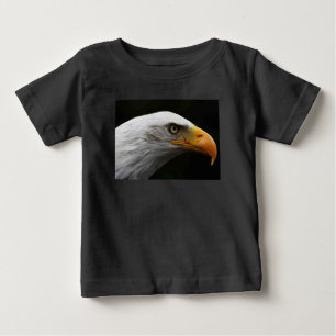 Camiseta De Bebé El bebé de águila calva puede