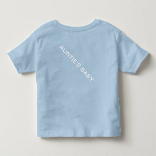 CAMISETA DE BEBÉ EL BEBÉ DE AUNTIE