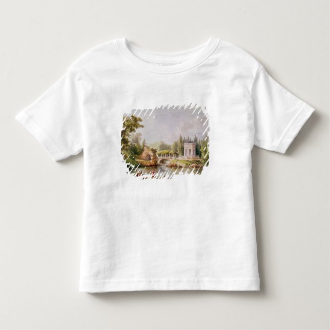 Camiseta De Bebé El belvedere, Trianon pequeno (Anverso)