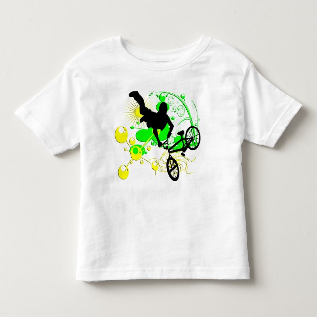 Camiseta De Bebé El Biking extremo (Anverso)
