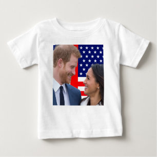 Camiseta De Bebé El Boda real Harry y Meghan