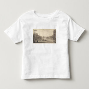 Camiseta De Bebé El Bowling Green en Claremont, 1738 (grabado)