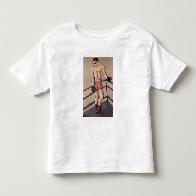 Camiseta De Bebé El boxeador grande (Anverso)