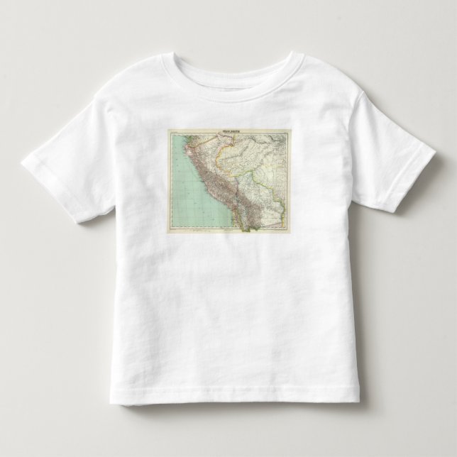 Camiseta De Bebé El Brasil, Bolivia (Anverso)