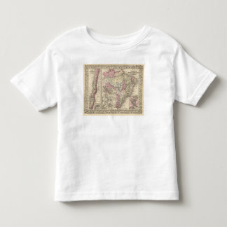 Camiseta De Bebé El Brasil, Bolivia, Paraguay, Uruguay 2