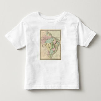 Camiseta De Bebé El Brasil con Guayana, y Paraguay