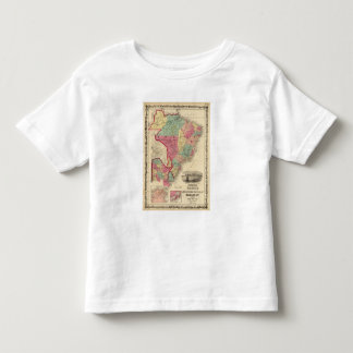 Camiseta De Bebé El Brasil, la República Argentina, Paraguay, y