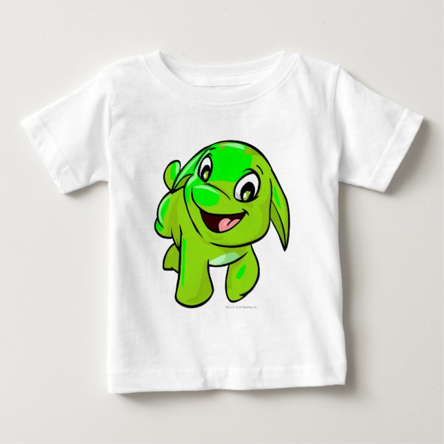 Camiseta De Bebé El brillar intensamente de Poogle (Anverso)