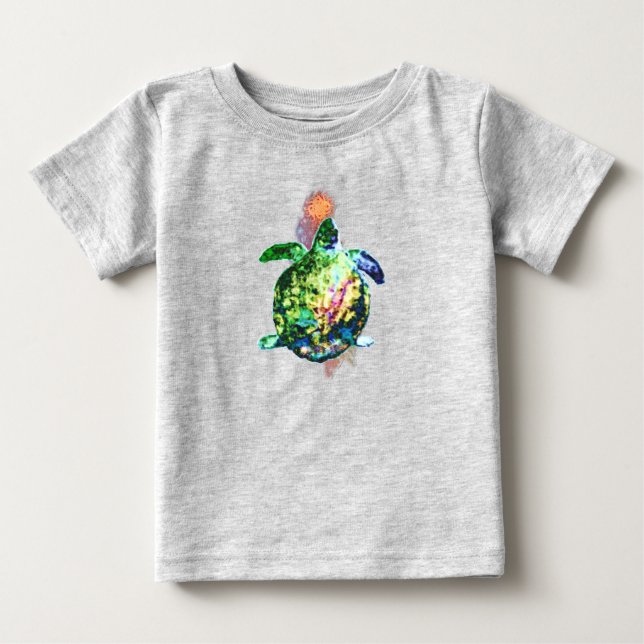 Camiseta De Bebé El Bringer de colores cósmico (Anverso)