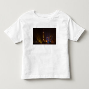 Camiseta De Bebé El Bund (frente al mar) en Shanghai.Mirando