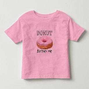 Camiseta De Bebé El buñuelo dulce delicioso frito divertido del