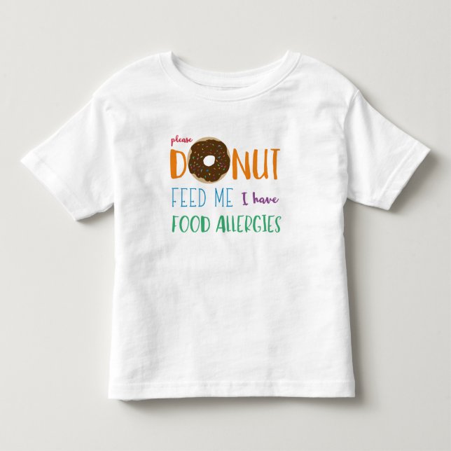 Camiseta De Bebé El buñuelo me alimenta que tengo niños de las (Anverso)