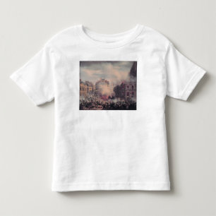 Camiseta De Bebé El Burning del d'Eau del castillo francés