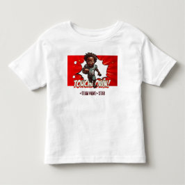 Camiseta De Bebé El Buscador de Metas de la Gridiron de [Nombre del