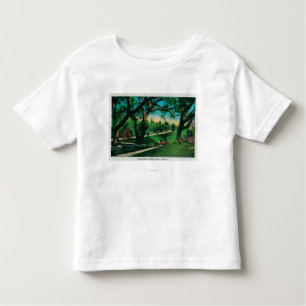 Camiseta De Bebé El Busch hermoso GardensPasadena hundido, CA