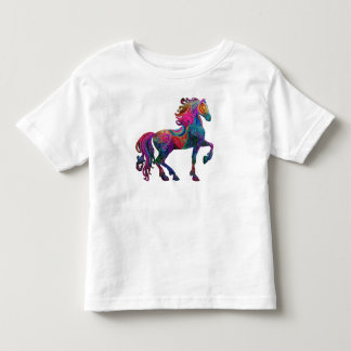 Camiseta De Bebé El Caballo Bordado