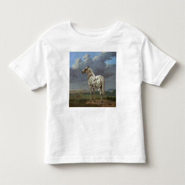 Camiseta De Bebé El caballo picazo (Anverso)