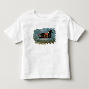 Camiseta De Bebé El caballo picazo "Cehero" que se alza