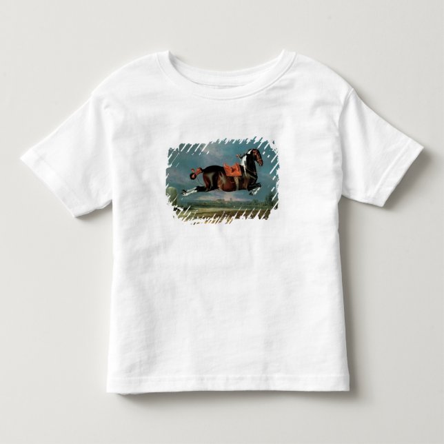 Camiseta De Bebé El caballo picazo "Cehero" que se alza (Anverso)