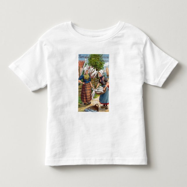 Camiseta De Bebé El cacao holandés real de Bensdorp (Anverso)