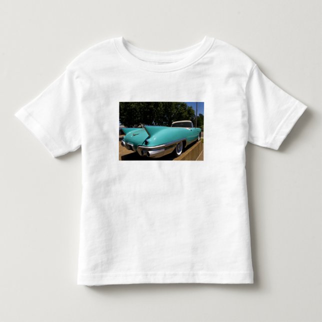 Camiseta De Bebé El Cadillac verde de Elvis Presley en (Anverso)