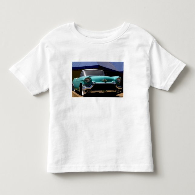 Camiseta De Bebé El Cadillac verde de Elvis Presley en (Anverso)