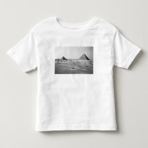 Camiseta De Bebé El Cairo Egipto, Pirámides de Giza