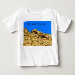 Camiseta De Bebé El cambio climático cuida el medio ambiente