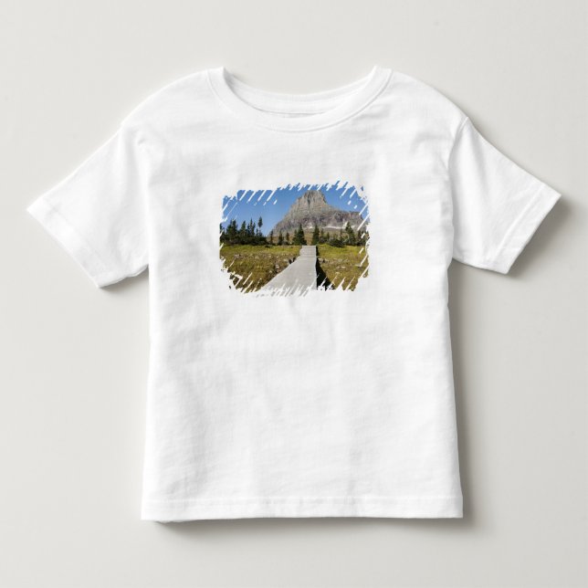 Camiseta De Bebé El camino a la vista del lago ocultado (Anverso)