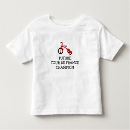 Camiseta De Bebé El campeón futuro del Tour de France embroma la