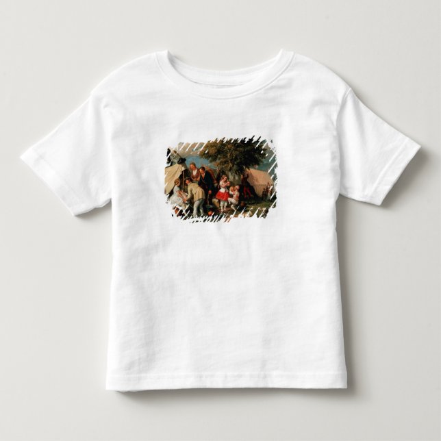 Camiseta De Bebé El campo de los acróbatas, plumones de Epsom (Anverso)