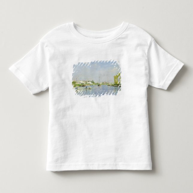 Camiseta De Bebé El canal Santo-Denis (Anverso)