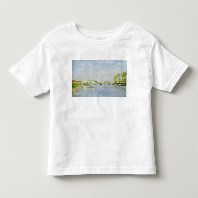 Camiseta De Bebé El canal Santo-Denis (Anverso)