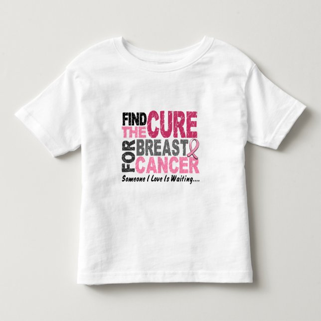 Camiseta De Bebé El CÁNCER de PECHO encuentra la curación 1 (Anverso)