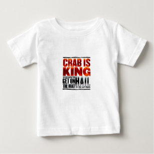 Camiseta De Bebé El cangrejo es rey T-Shirt