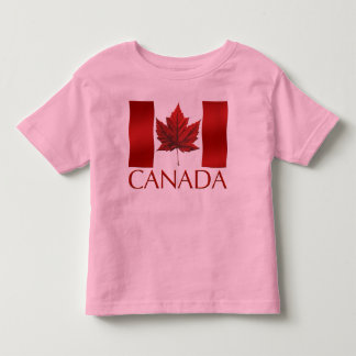 Camiseta De Bebé El cantante de bandera canadiense de niños persona
