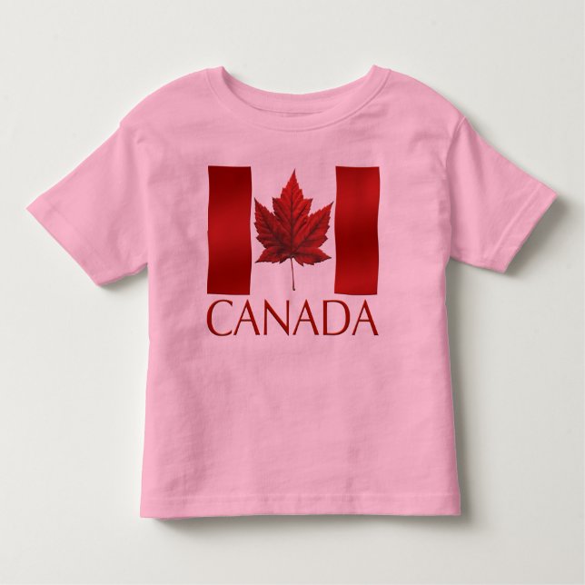 Camiseta De Bebé El cantante de bandera canadiense de niños persona (Anverso)
