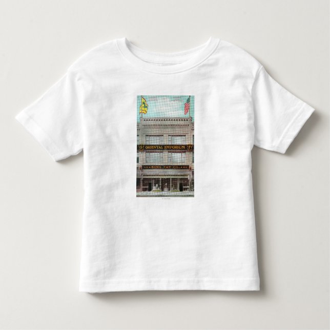 Camiseta De Bebé El canto Co gordo, emporio oriental (Anverso)