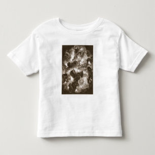 Camiseta De Bebé El caos, grabado por Bernard Picart (1673-1733),