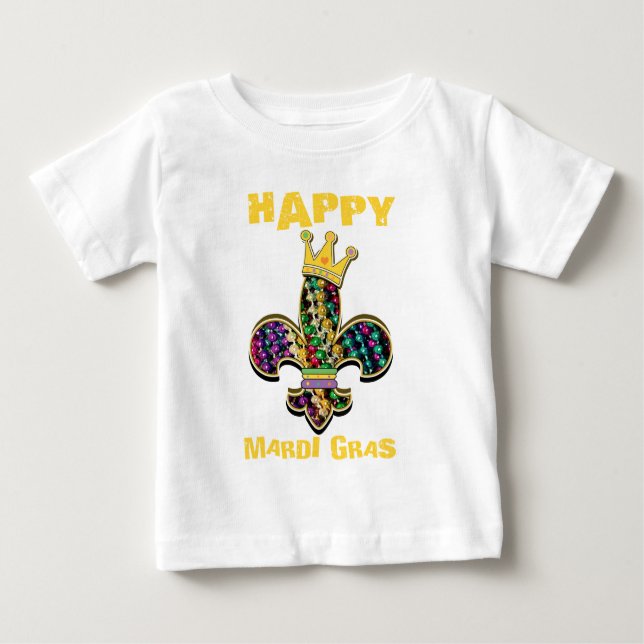 Camiseta De Bebé El carnaval Fleur celebra (Anverso)