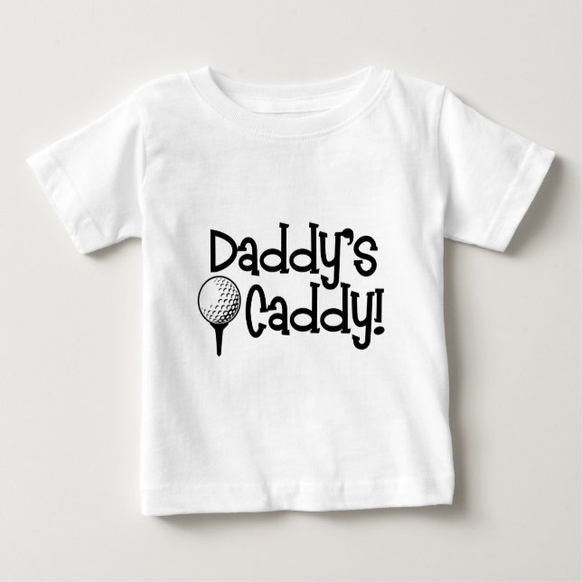 Camiseta De Bebé El carrito del papá (Anverso)
