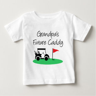 Camiseta De Bebé El carrito futuro del abuelo