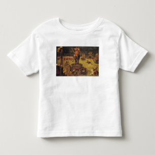 Camiseta De Bebé El carrusel del elefante