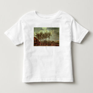 Camiseta De Bebé El castillo de Batavia, visto de Kali Besar