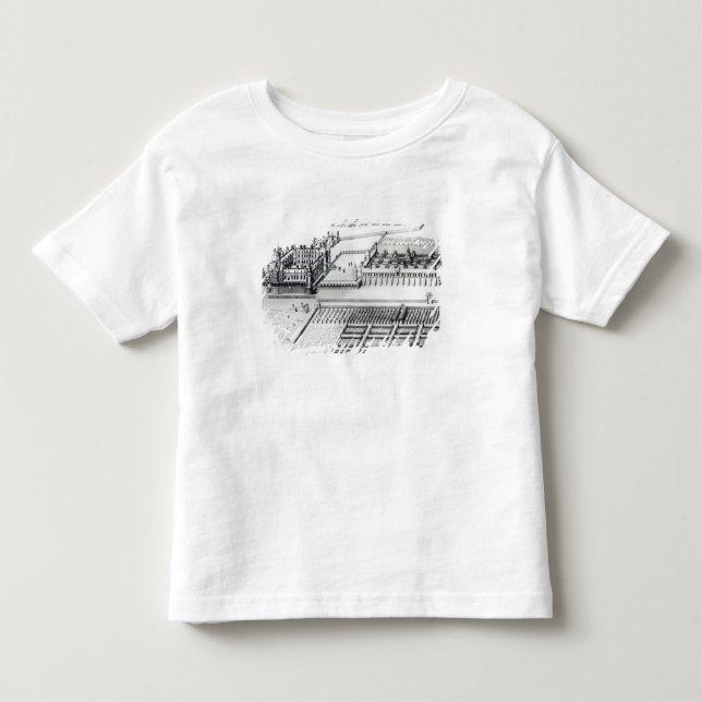 Camiseta De Bebé El castillo francés de Gaillon (Anverso)