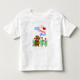 Camiseta De Bebé El castor canadiense ama a Ontario