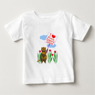 Camiseta De Bebé El castor canadiense ama la isla del Príncipe Edua