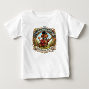 CAMISETA DE BEBÉ EL CAZADOR DACHSHUND